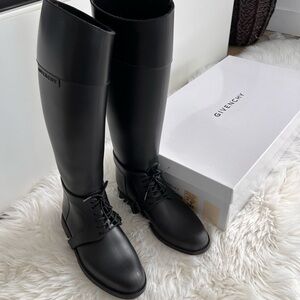Givenchy Women's Black Knee-High Boots